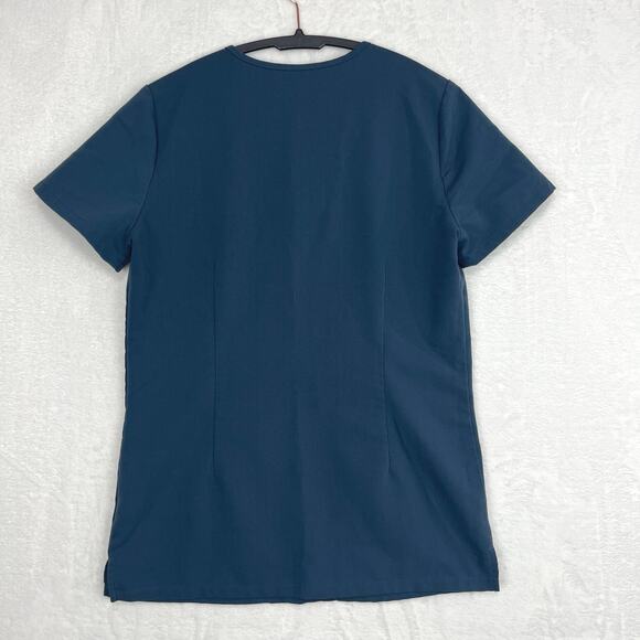 Figs Scrub Set Dark Harbor Casma Scrub Top XXS Figs Yola Skinny Scrub Pants XSP - Picture 5 of 16